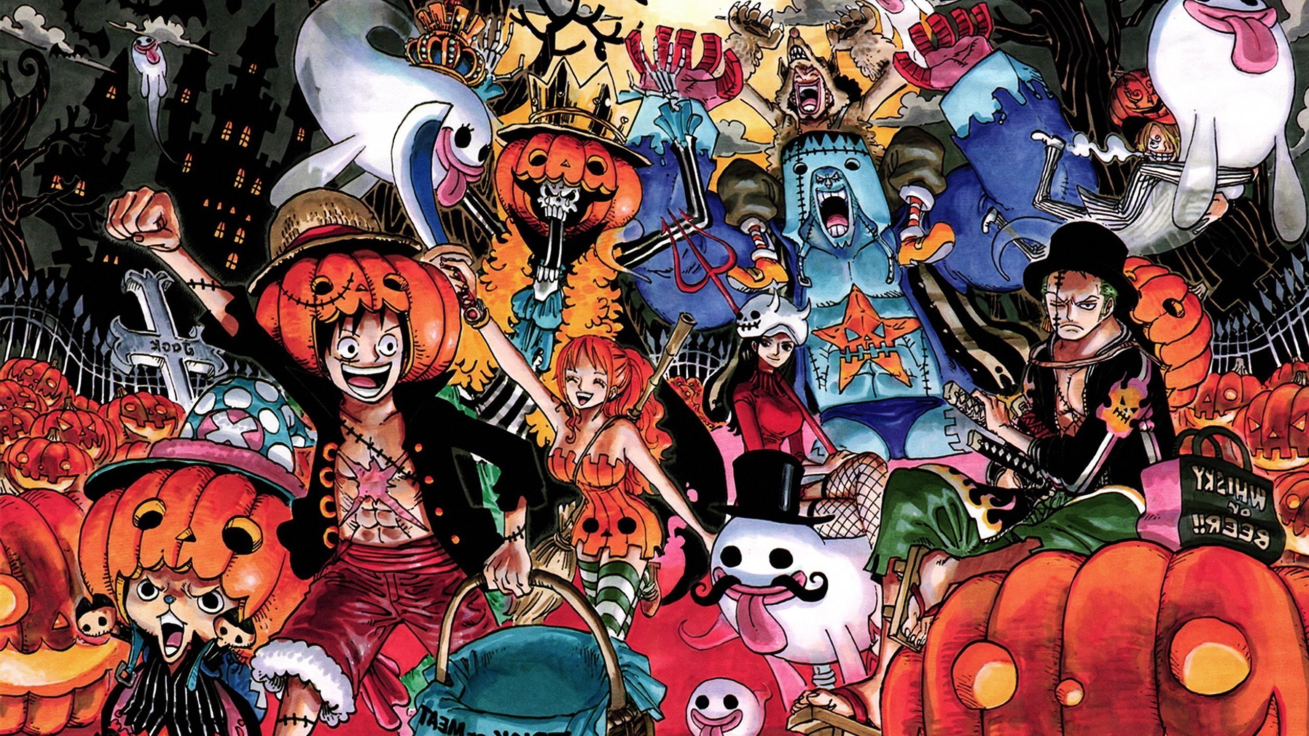 One Piece Christmas Wallpaper