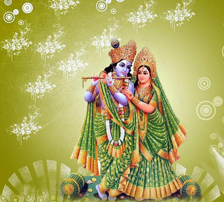 Beautiful Krishna Wallpaper 745x671