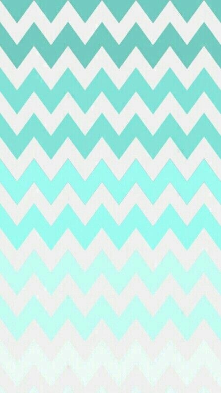 Zigzag More Iphone Wallpaper Turquoise