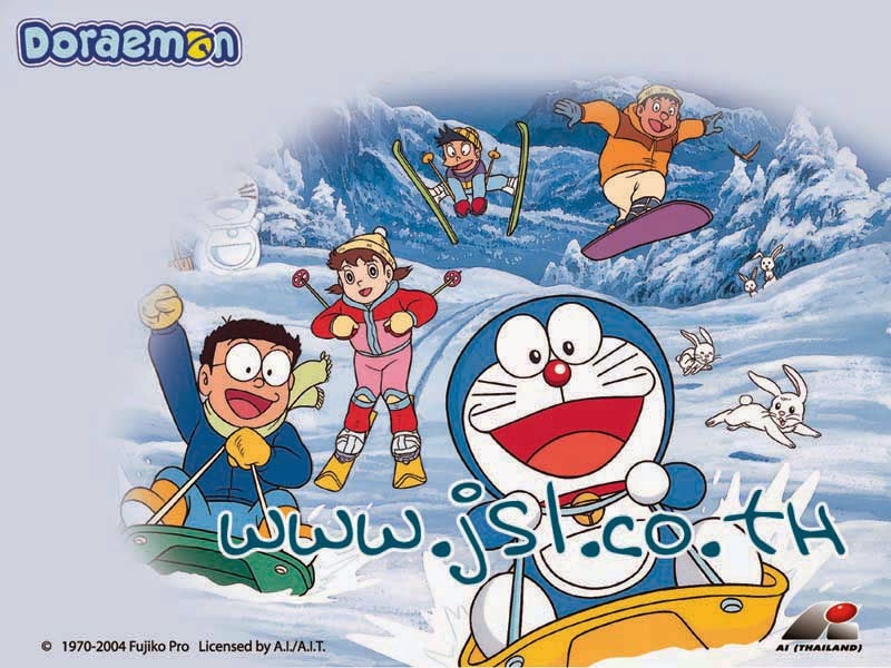 Wallpaper Doraemon  Bergerak Untuk Laptop