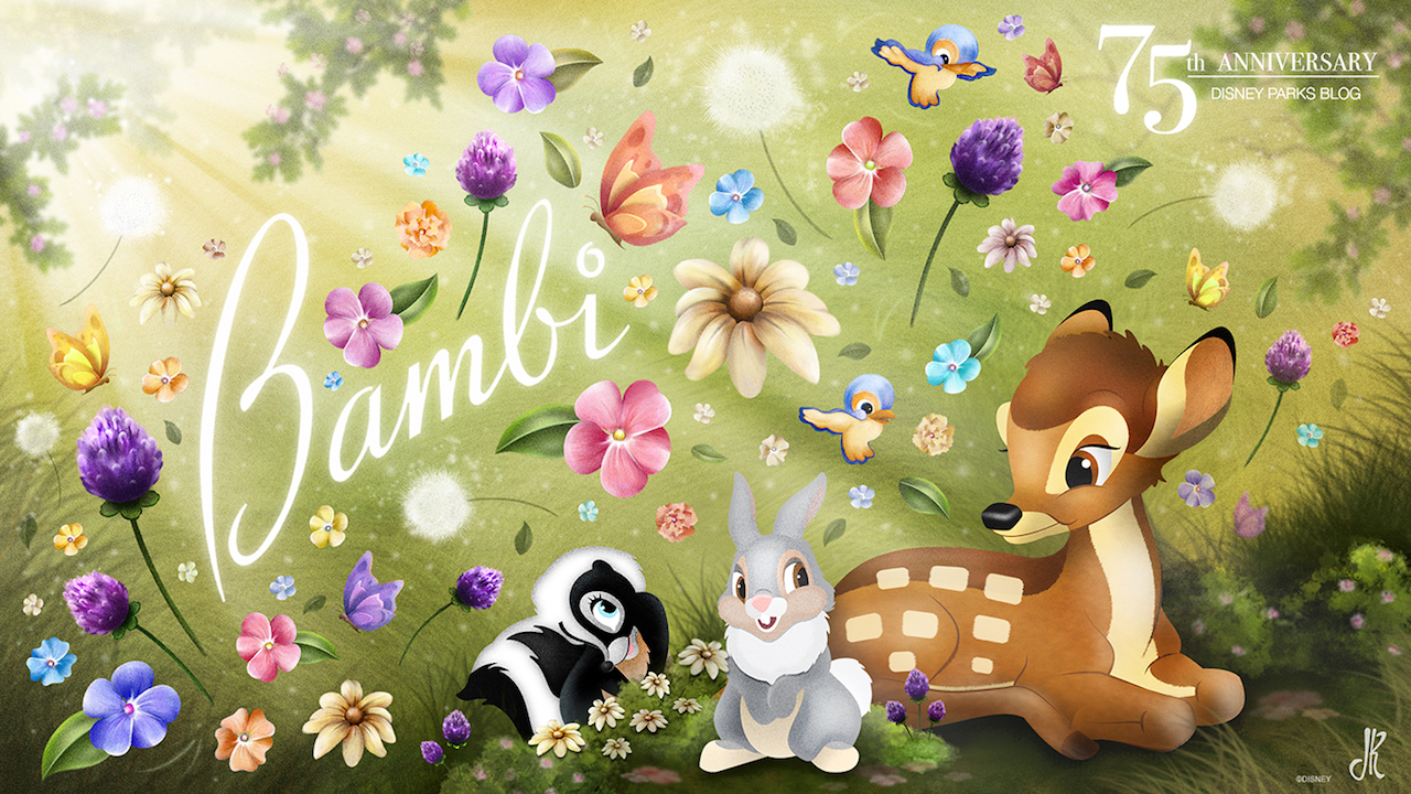 Our Disney Parks Wallpaper Celebrates Bambi
