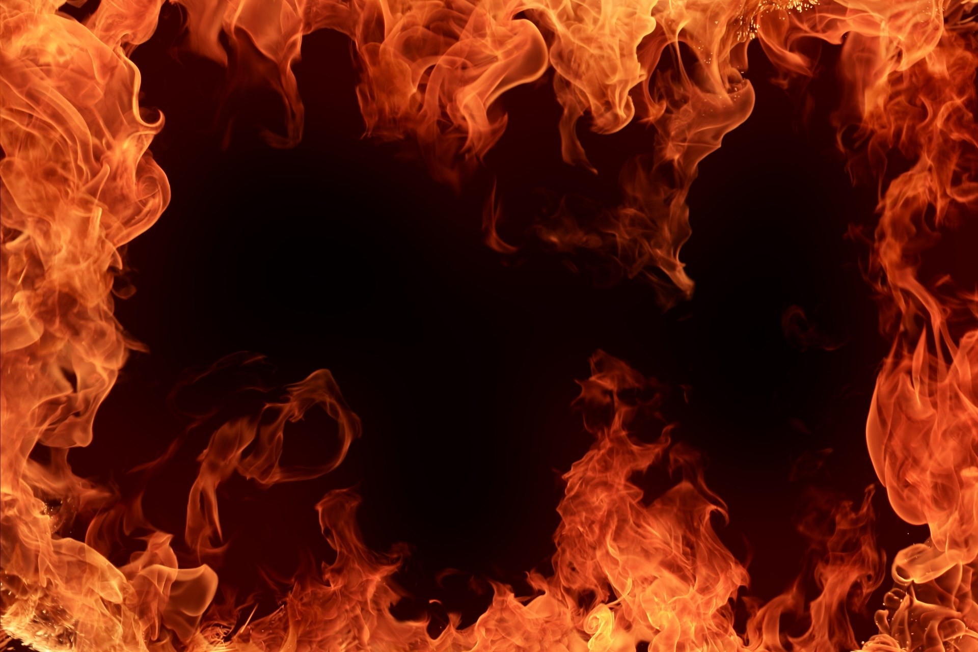 Red Flames Wallpaper