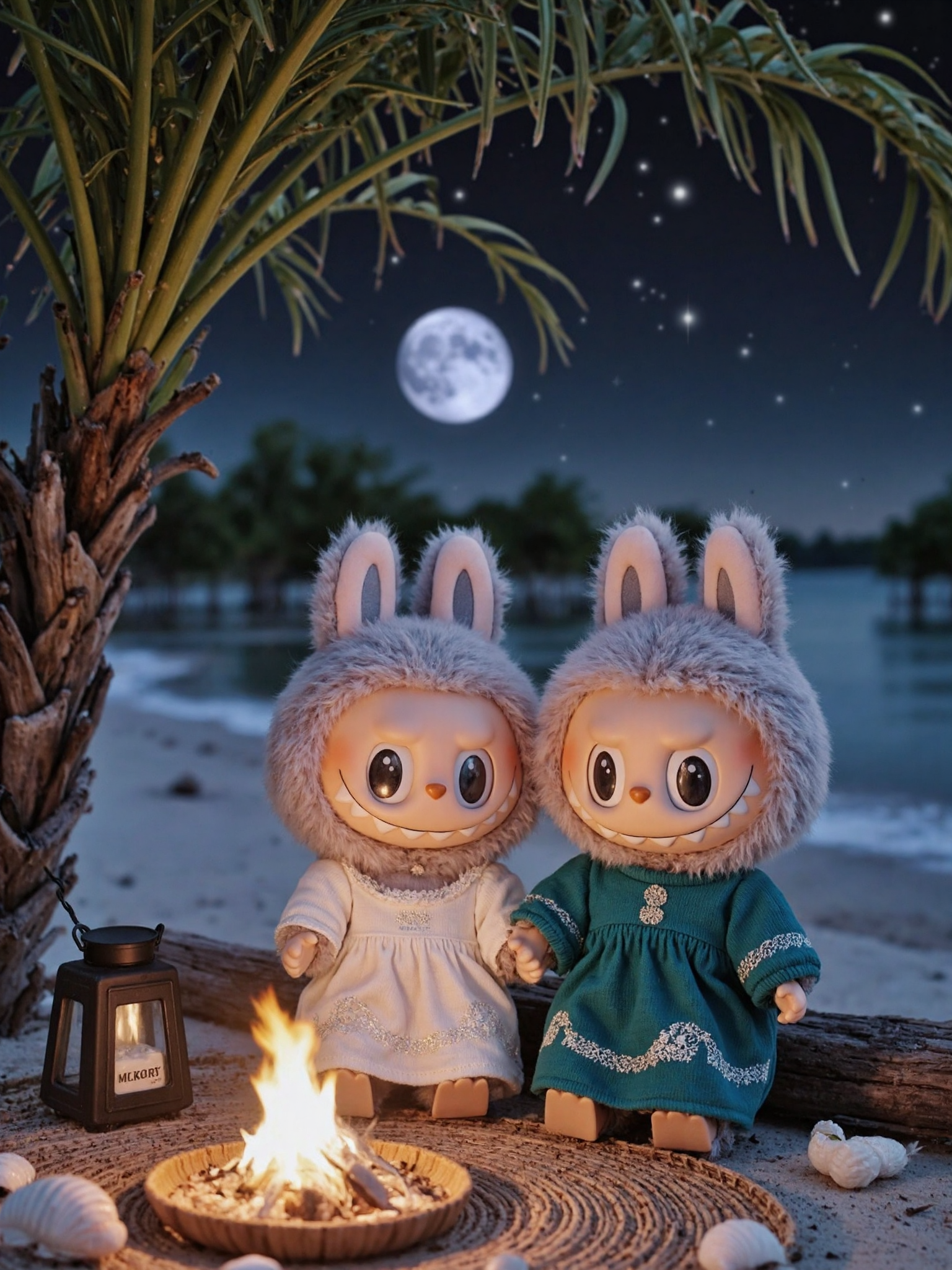 Cool Labubu Summer Wallpaper