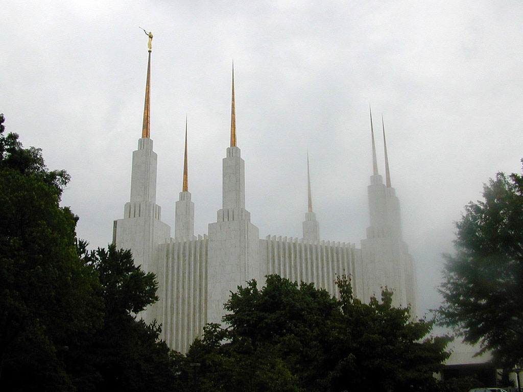 Washington D C Lds Mormon Temple Photograph