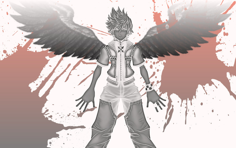 Roxas Background By Darkeflames