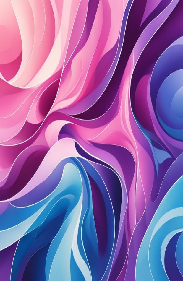 Pink Purple And Blue Wallpaper