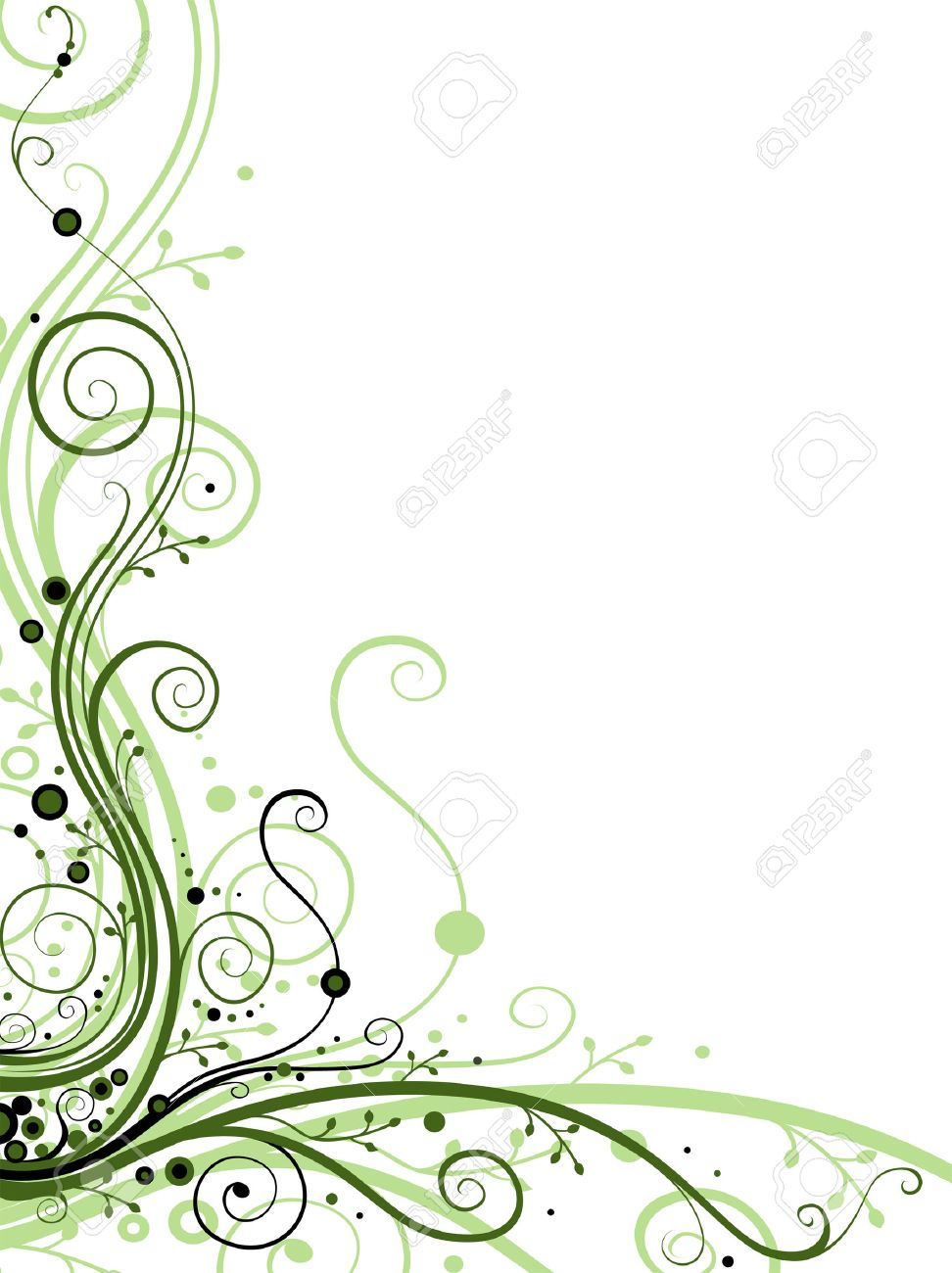 Abstract Vines Background Royalty Cliparts Vectors And