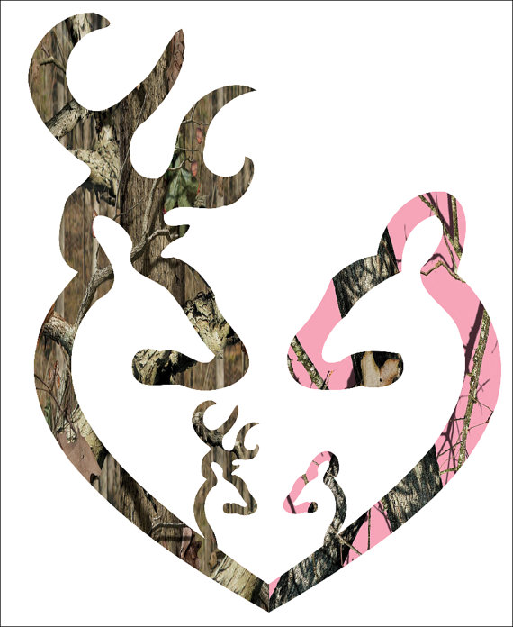 Browning Pink Camo Heart Style And