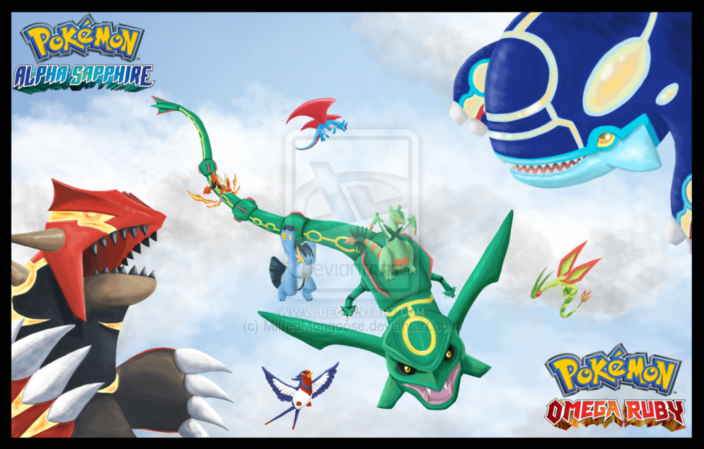 Pokemon Omega Ruby And Alpha Sapphire By Miffedmongoose