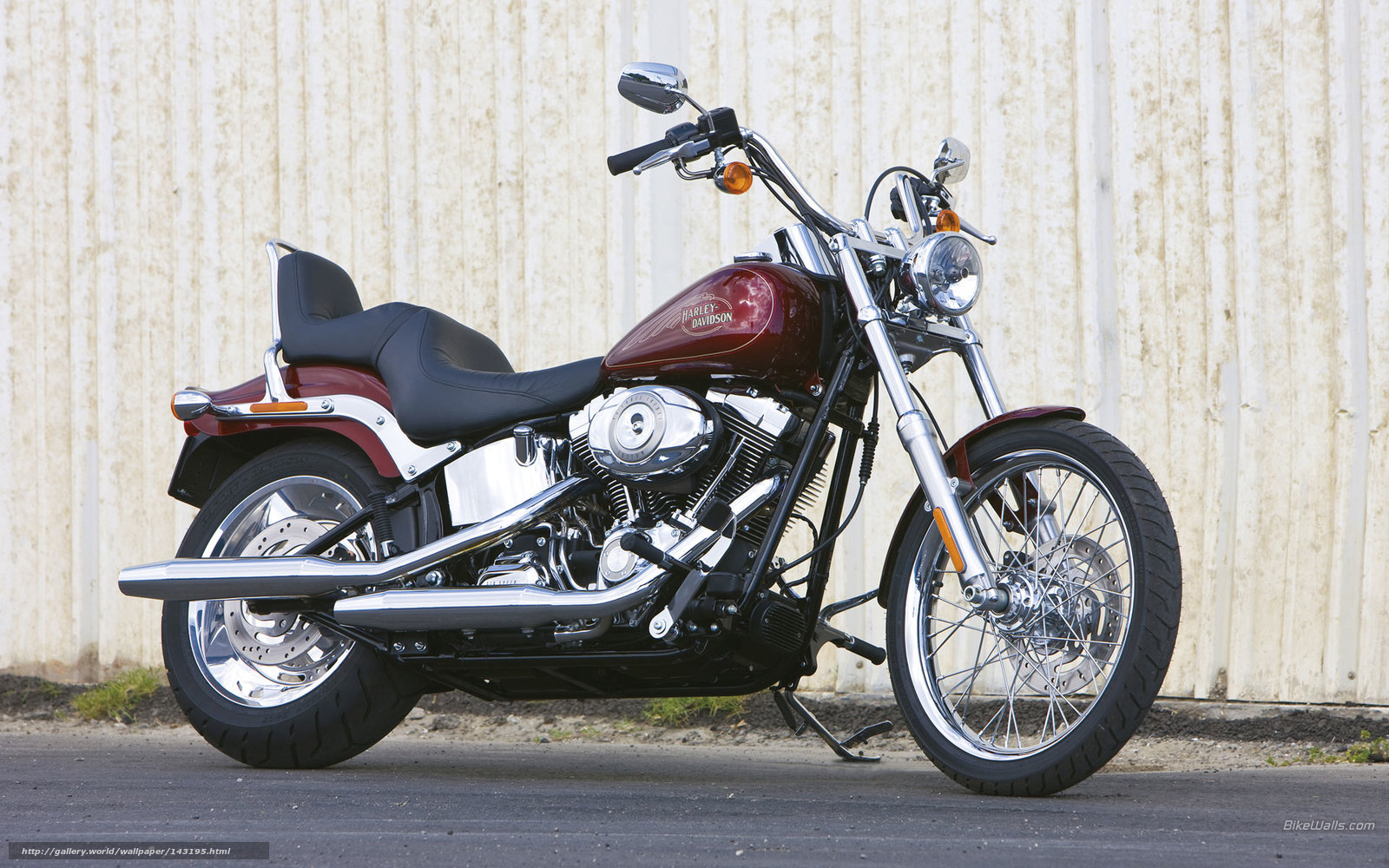 Baixar Wallpaper Harley Davidson Softail Fxstc Personalizada