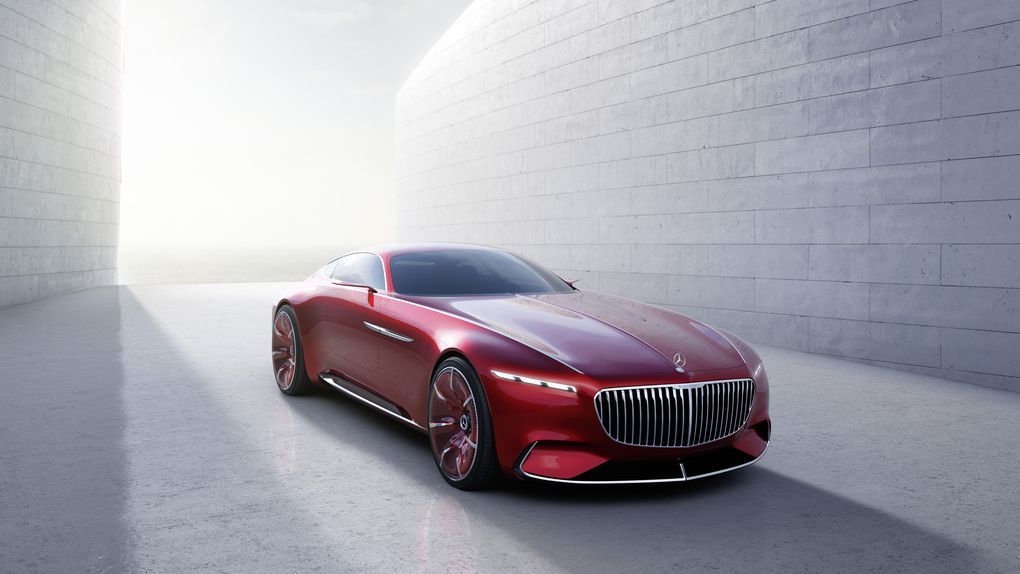 The Vision Mercedes Maybach Coupe Concept Is A Retro Futuristic
