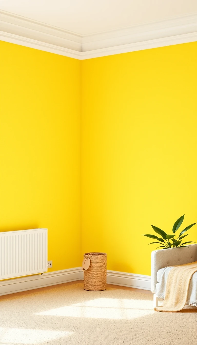 Solid Yellow Wallpaper
