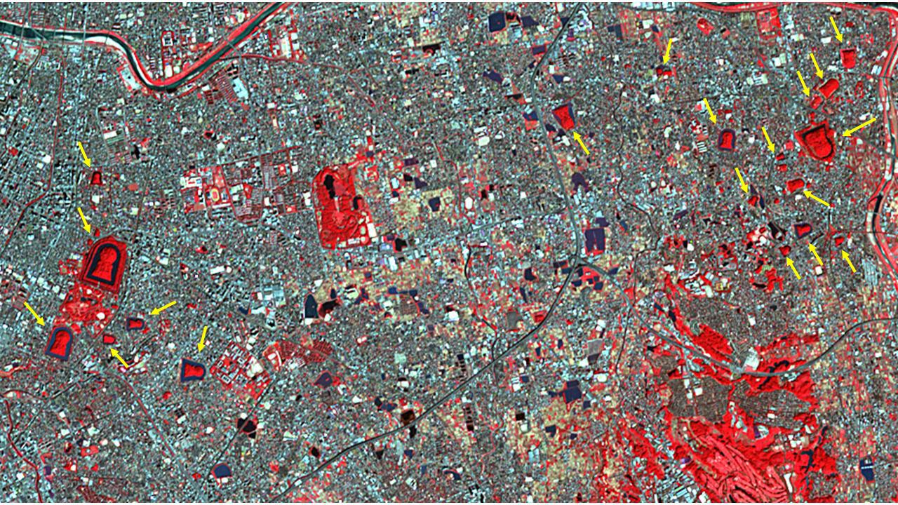 Space Image Mozu Tombs Japan