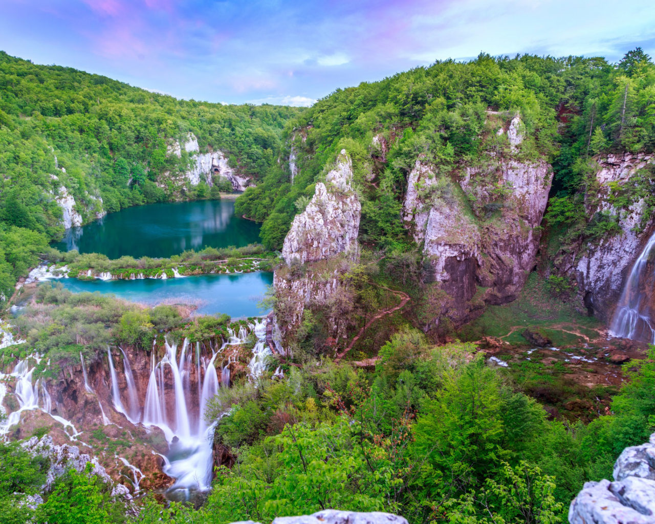 Plitvice Falls Plitvice National Park Croatia Photo