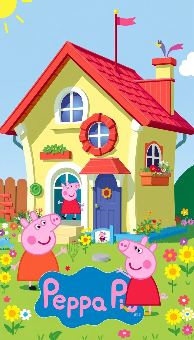 🔥 Free Download Peppa Pig House Wallpaper by @alopez21 | WallpaperSafari