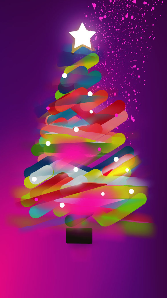 Christmas Tree iPhone Wallpaper Christmas Tree iPhone Wall Flickr