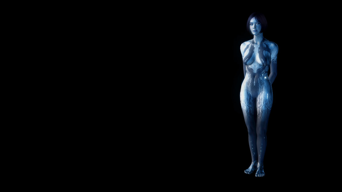 Cortana Halo Model Wallpaper 4k By Solarnova1101 On