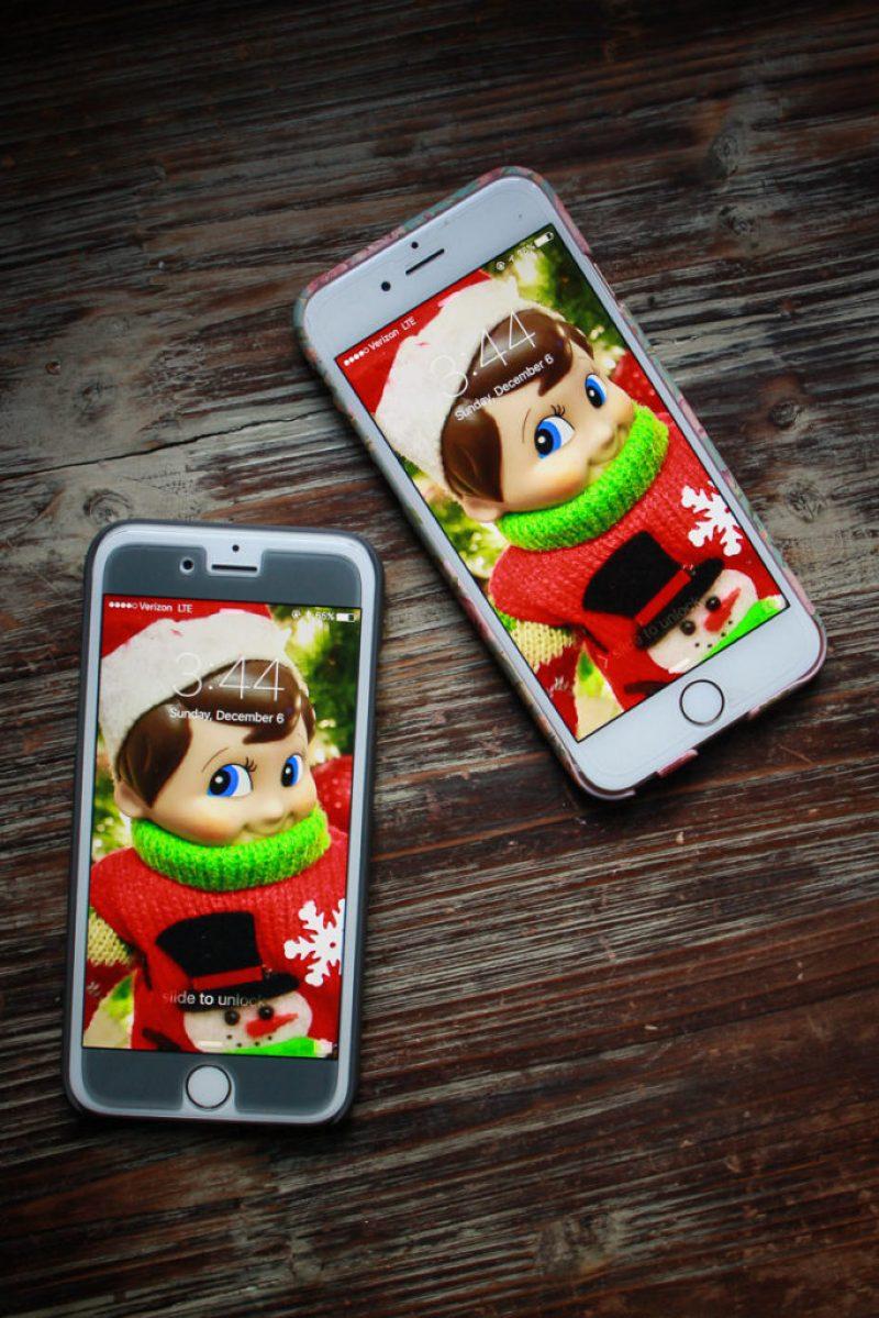 Elf On The Shelf Phone Wallpaper Lilies And Loafers
