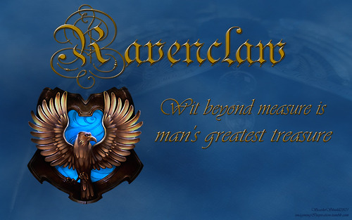 is a desktop background that I made after I got sorted into Ravenclaw 500x313