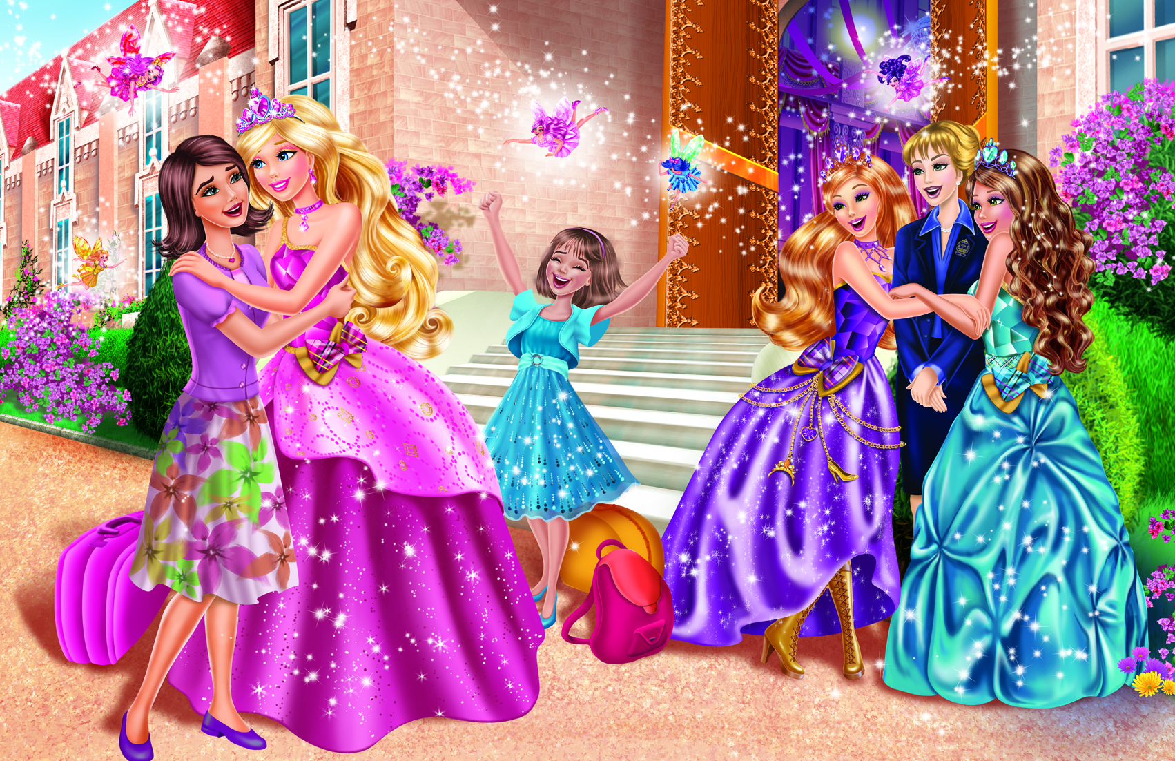 Barbie Charm School Princess Wallpaper HD Best