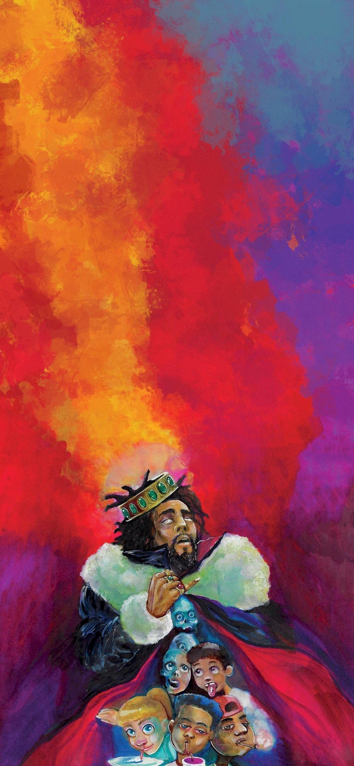 KOD wallpaper for iPhone i found Jcole