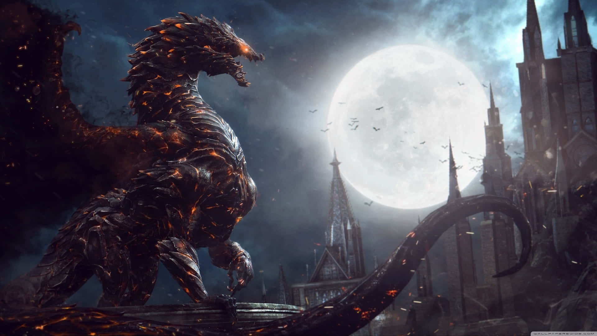 Epic Dragon 4k Wallpaper