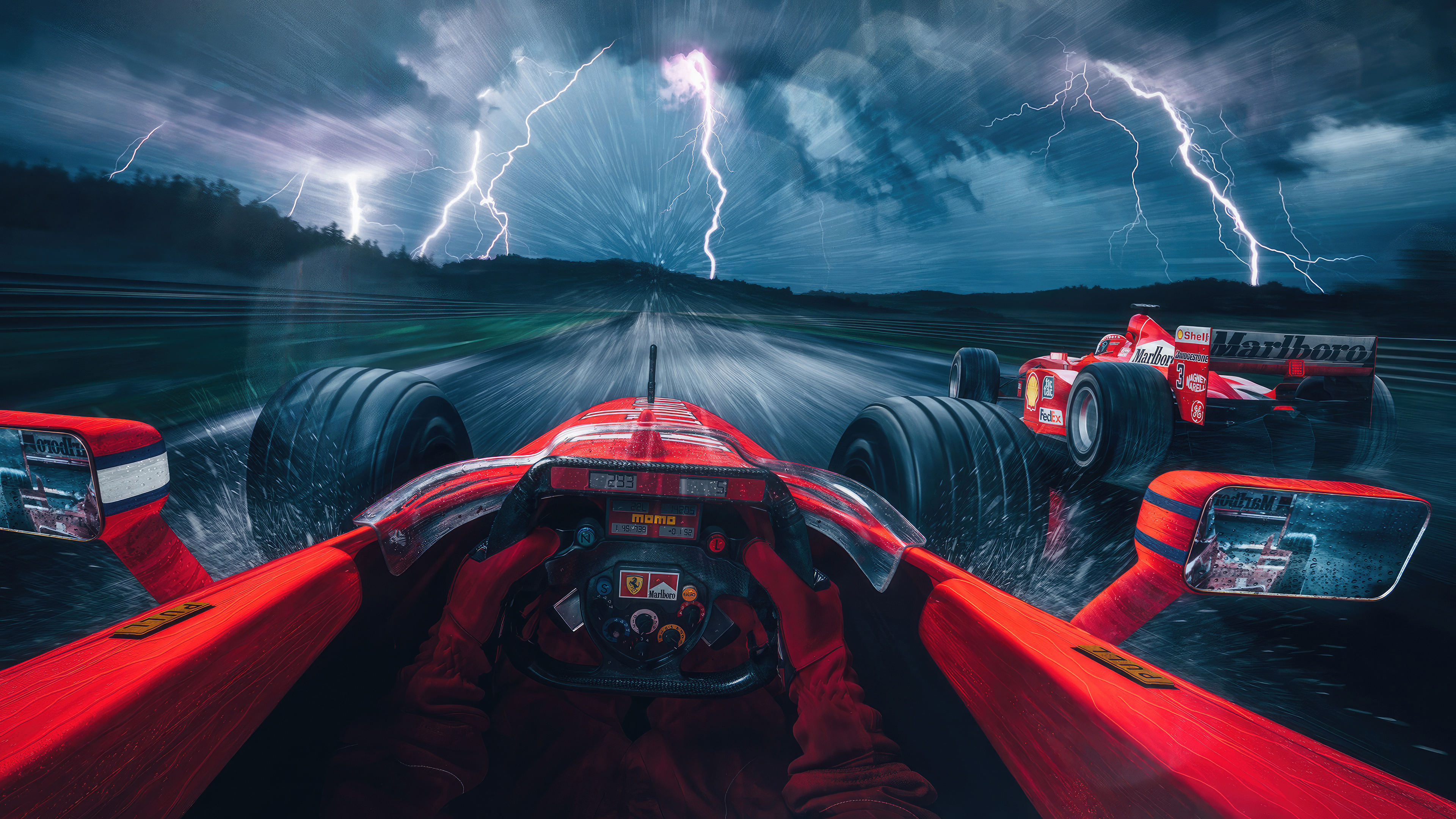 Ferrari F1 4k HD Wallpaper Image Background