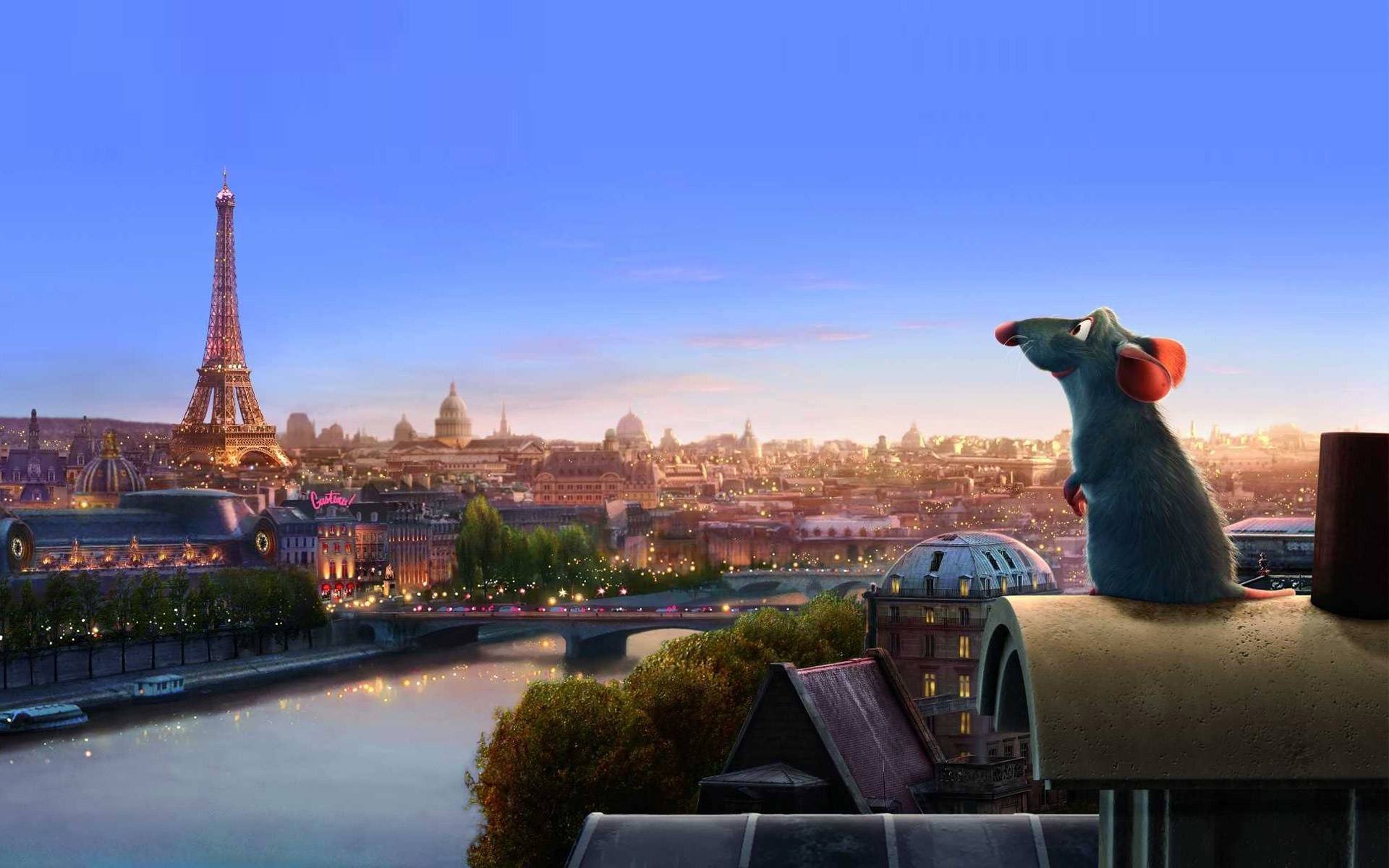 Wallpaper Disney Pixar1 Top Cartoon France Ratatouille Myshenok