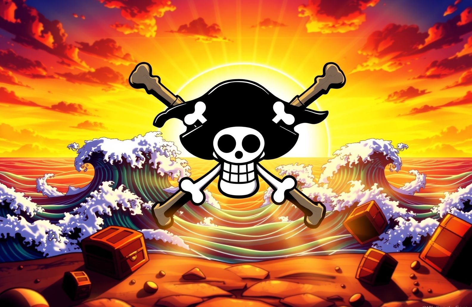 One Piece Jolly Roger Wallpaper