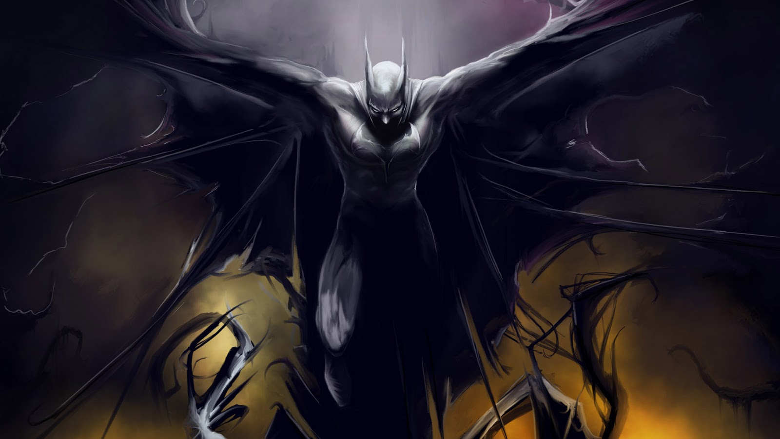 Evil Batman Monster Wallpaper For Desktop