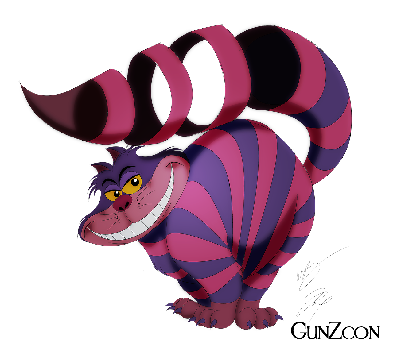 Cheshire Cat Disney Ver By Gunzcon