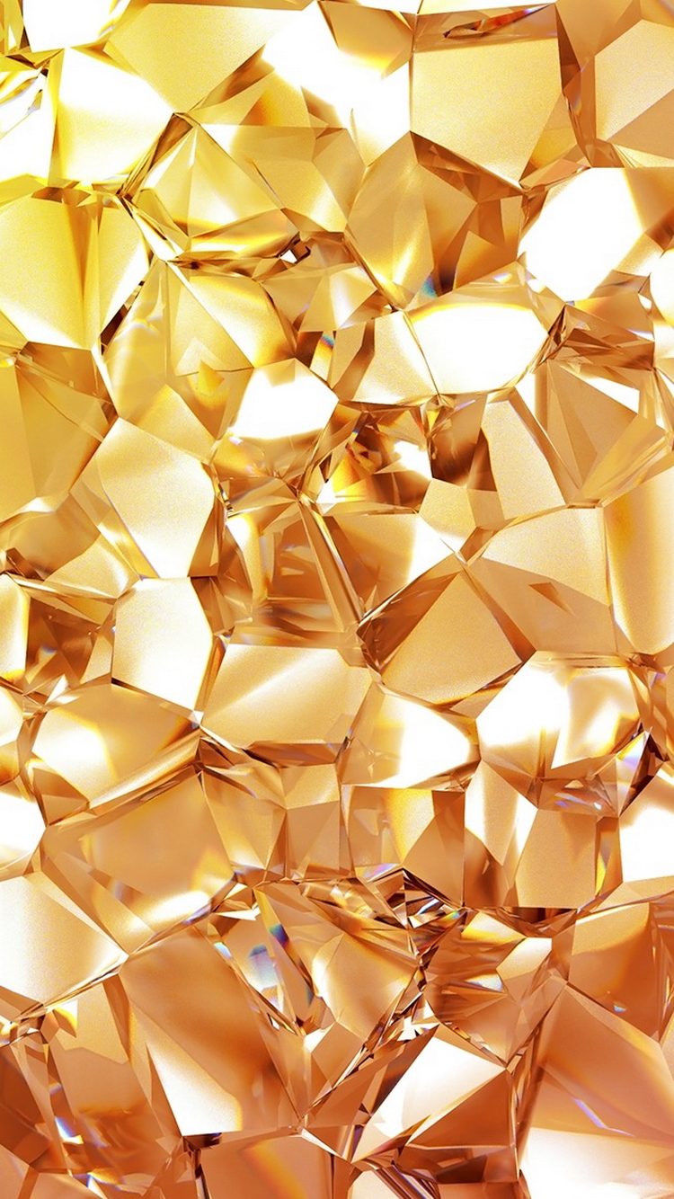 Gold Diamond Iphone Wallpaper