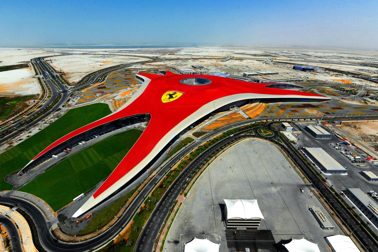 Ferrari World Abu Dhabi Opening Day Photo Gallery