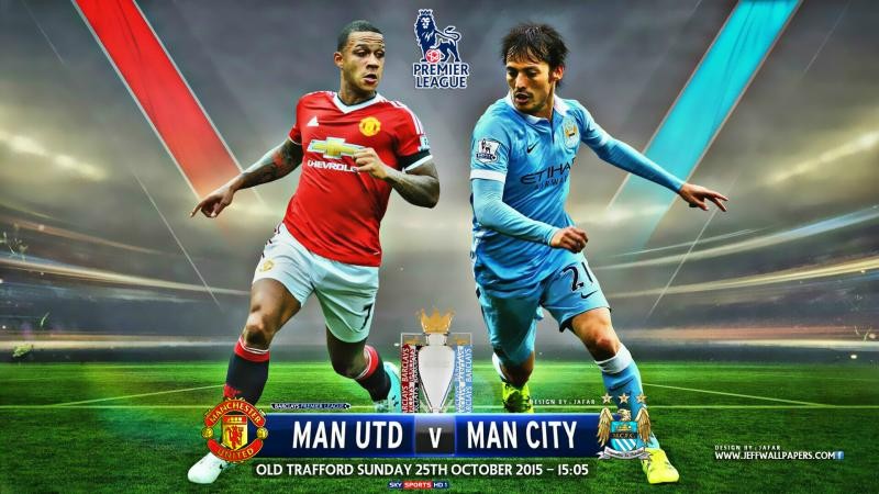  Manchester United vs Manchester City 2015 16 Premier League Wallpapers