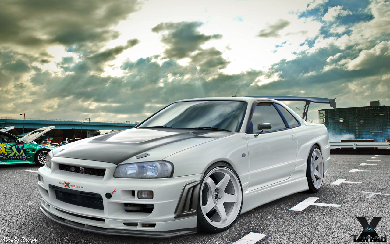 Free Download Nissan Skyline R34 Gtr By Murillodesign 1280x800 For Your Desktop Mobile Tablet Explore 70 R34 Gtr Wallpaper Gtr R35 Wallpaper Hd Gtr Wallpaper Nissan Skyline Gtr Wallpaper Hd