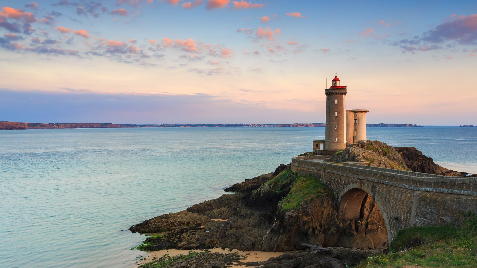 Le Phare Du Petit Minou Lighthouse In Finist Re Brittany