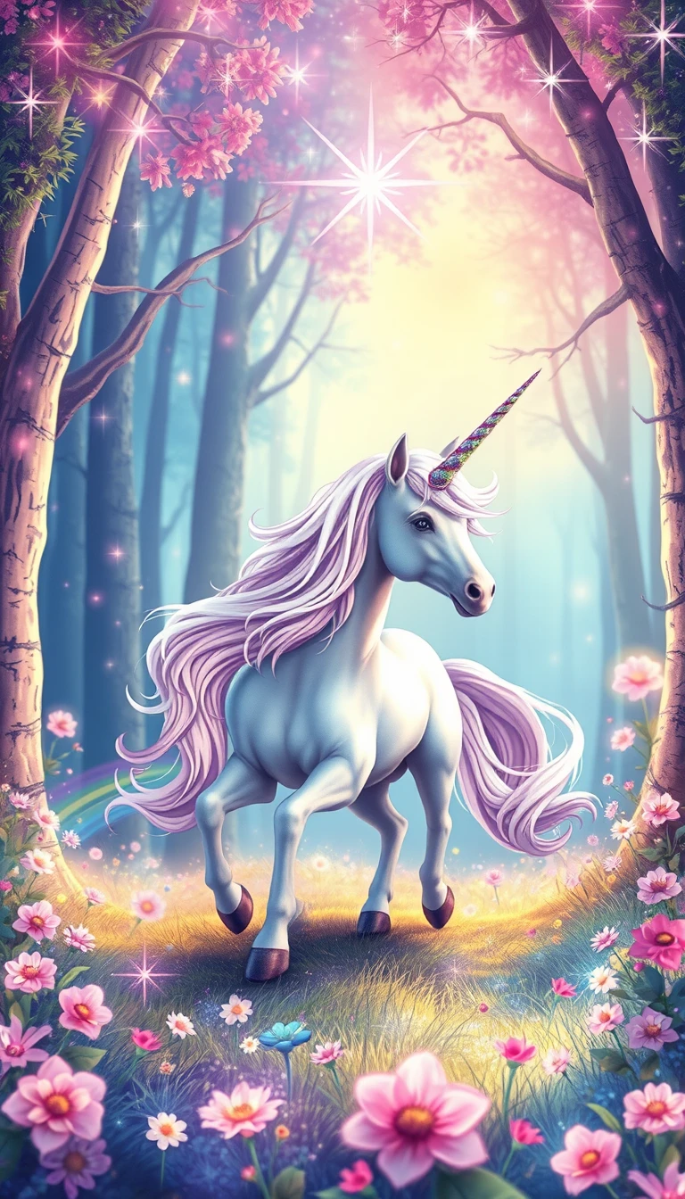 Unicorns Background