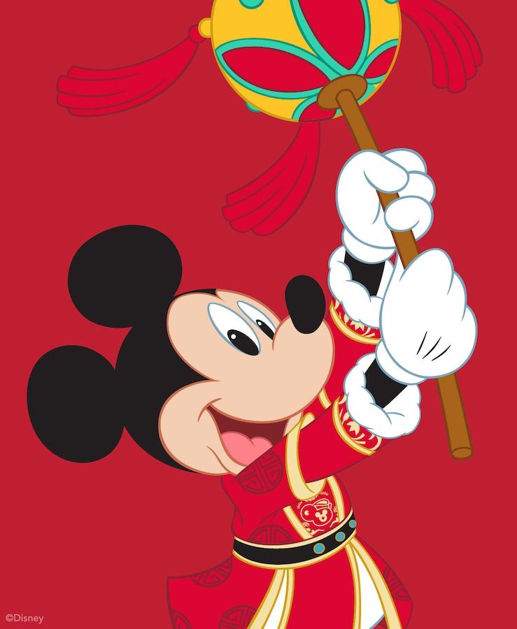 Celebrate Lunar New Year With Disney Wallpaper