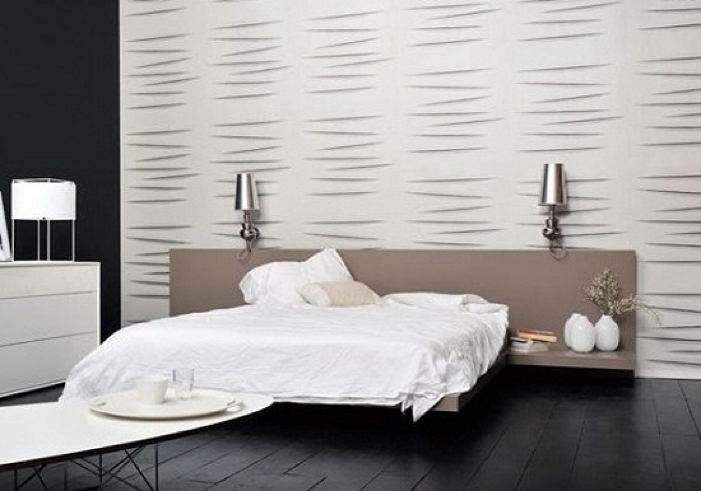 Contemporary Wallpaper Designs Bedroom