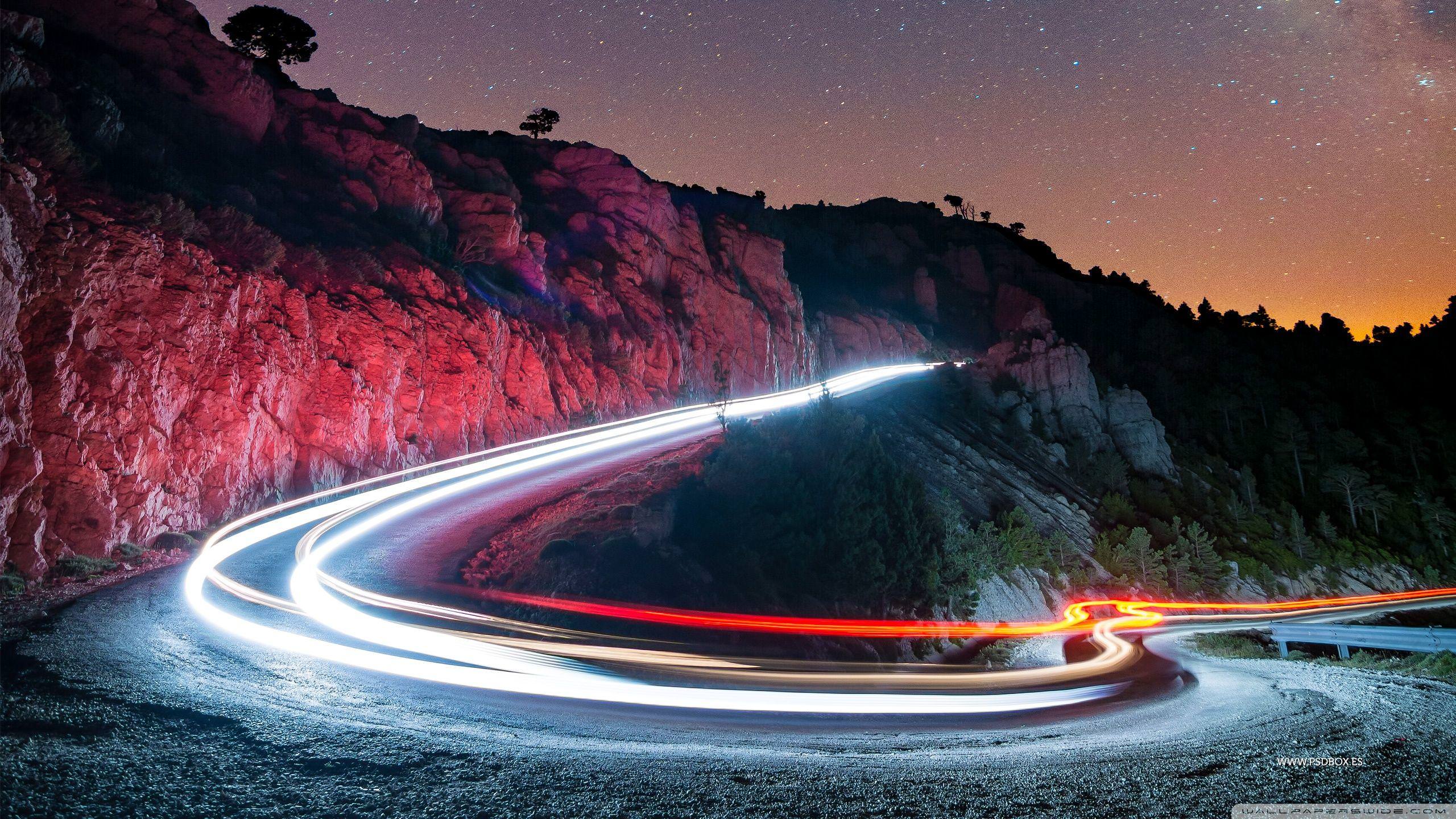 Long Exposure Desktop Wallpaper