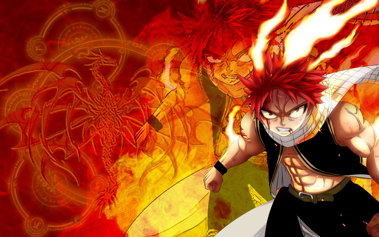 Dragon Natsu Fairy Tail Wallpaper Download Background