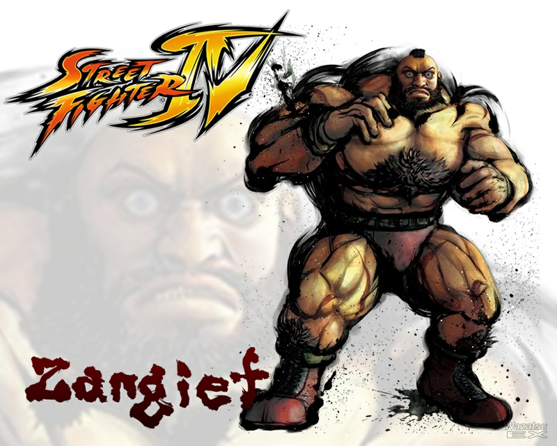 Sfiv Zangief Classic Fighter Video Games Street HD Wallpaper