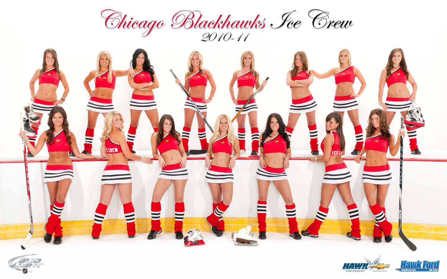 50+ Chicago Blackhawks Ice Girls Wallpaper on WallpaperSafari Blackhawks Ic...