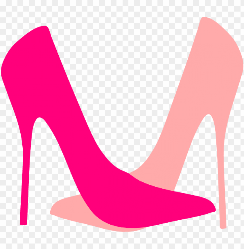 Lipstick Clipart High Heel Pink Heels Cartoo Png Image With