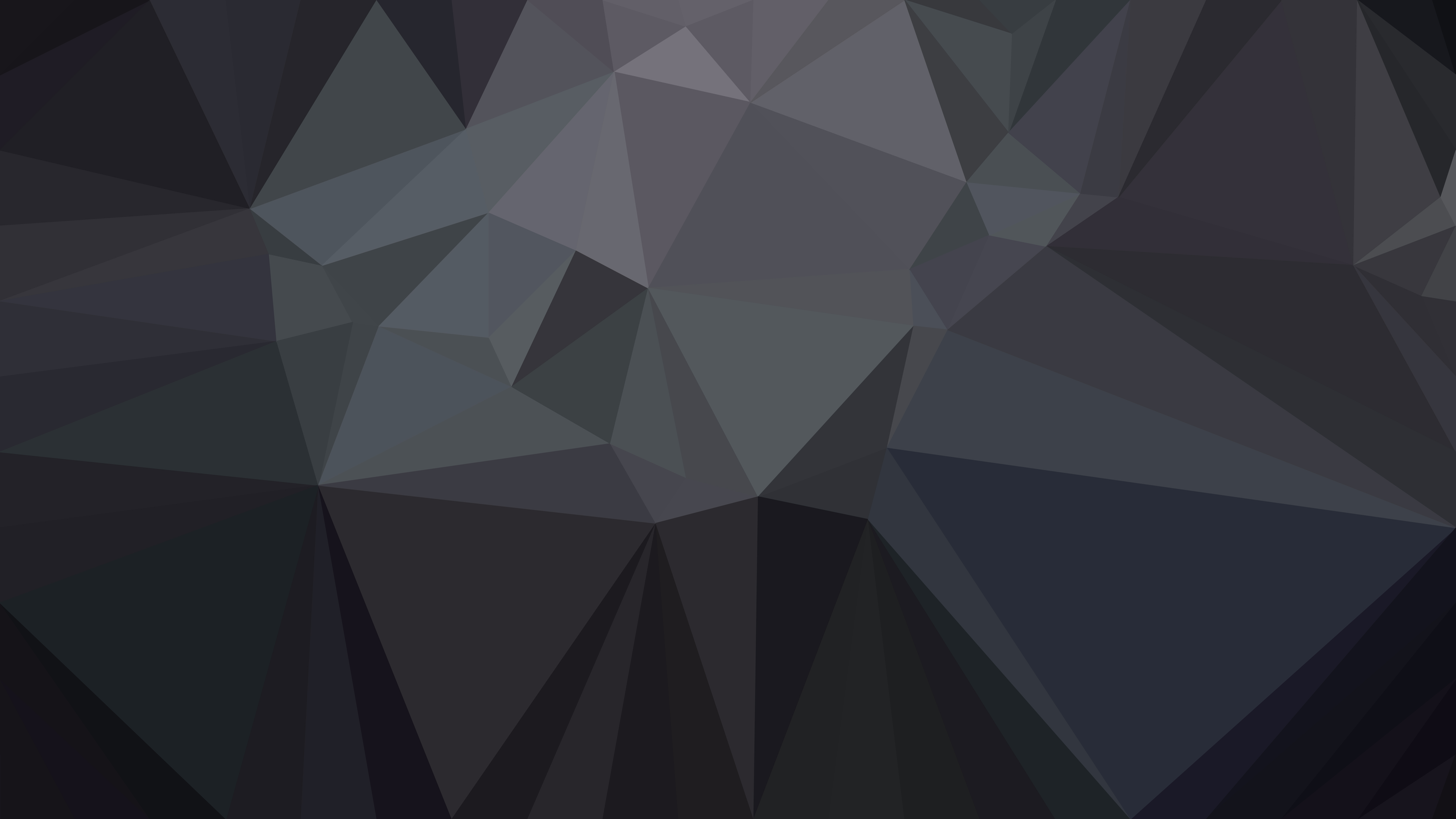 Black Polygonal Background