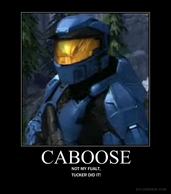 Caboose Red Vs Blue By Crosknight
