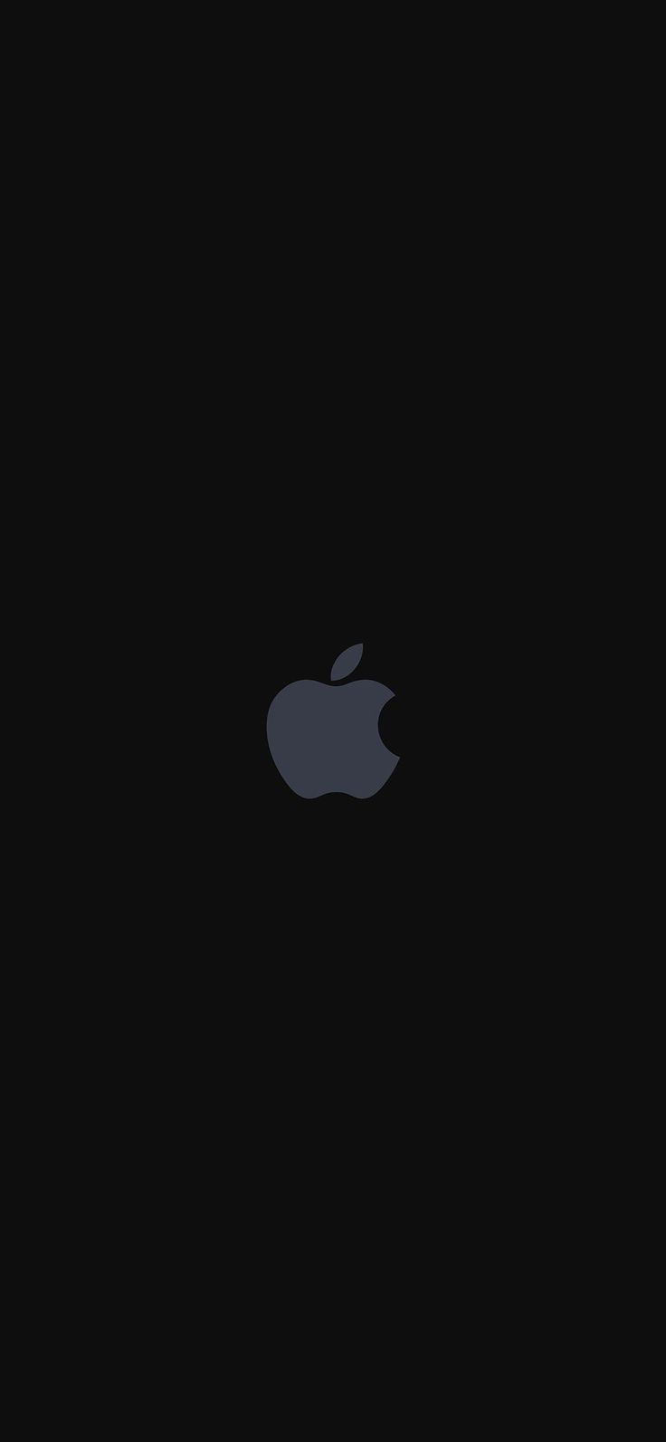 Black Apple Wallpaper For iPhone Logo