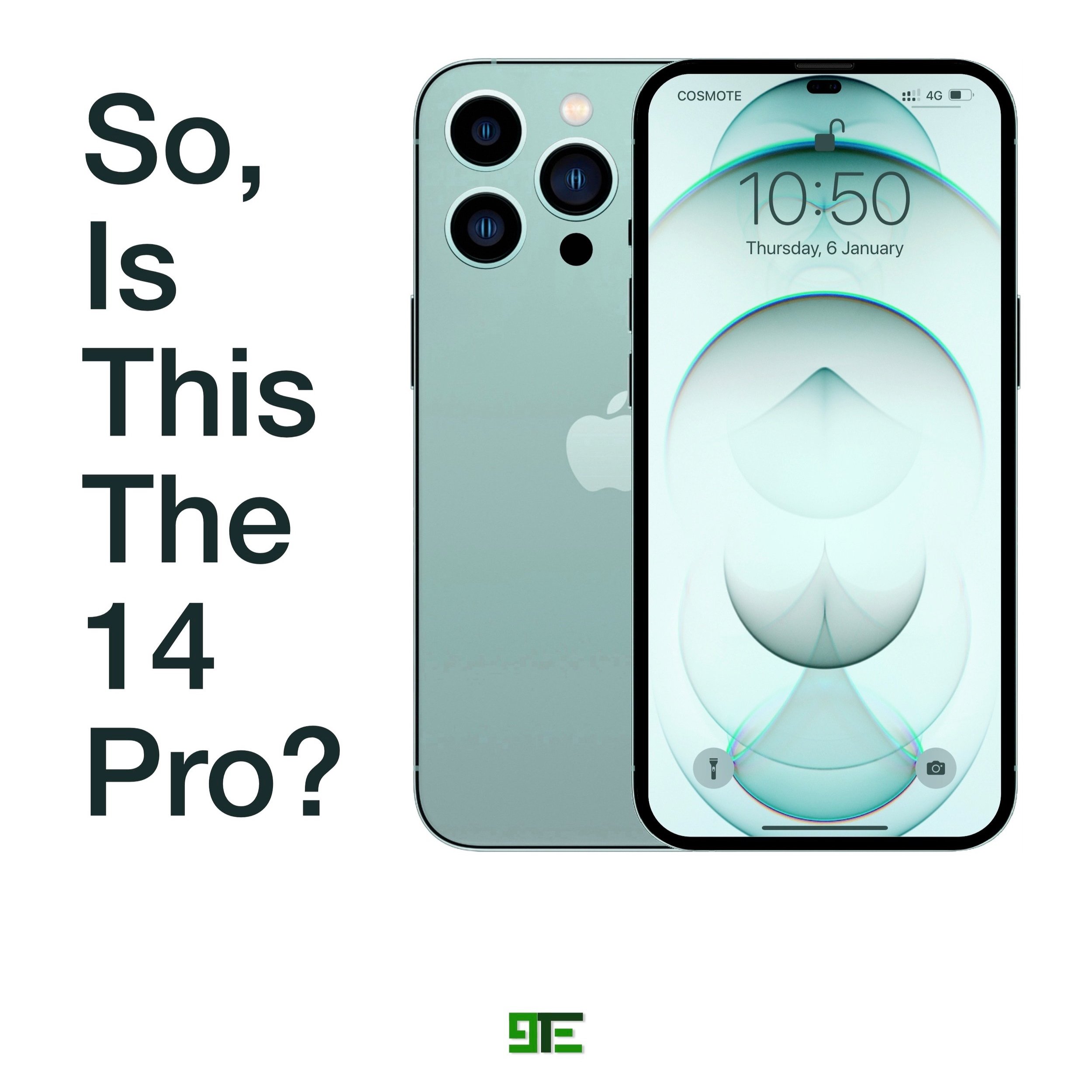 iPhone Pro With A Pill Shaped Display Concept