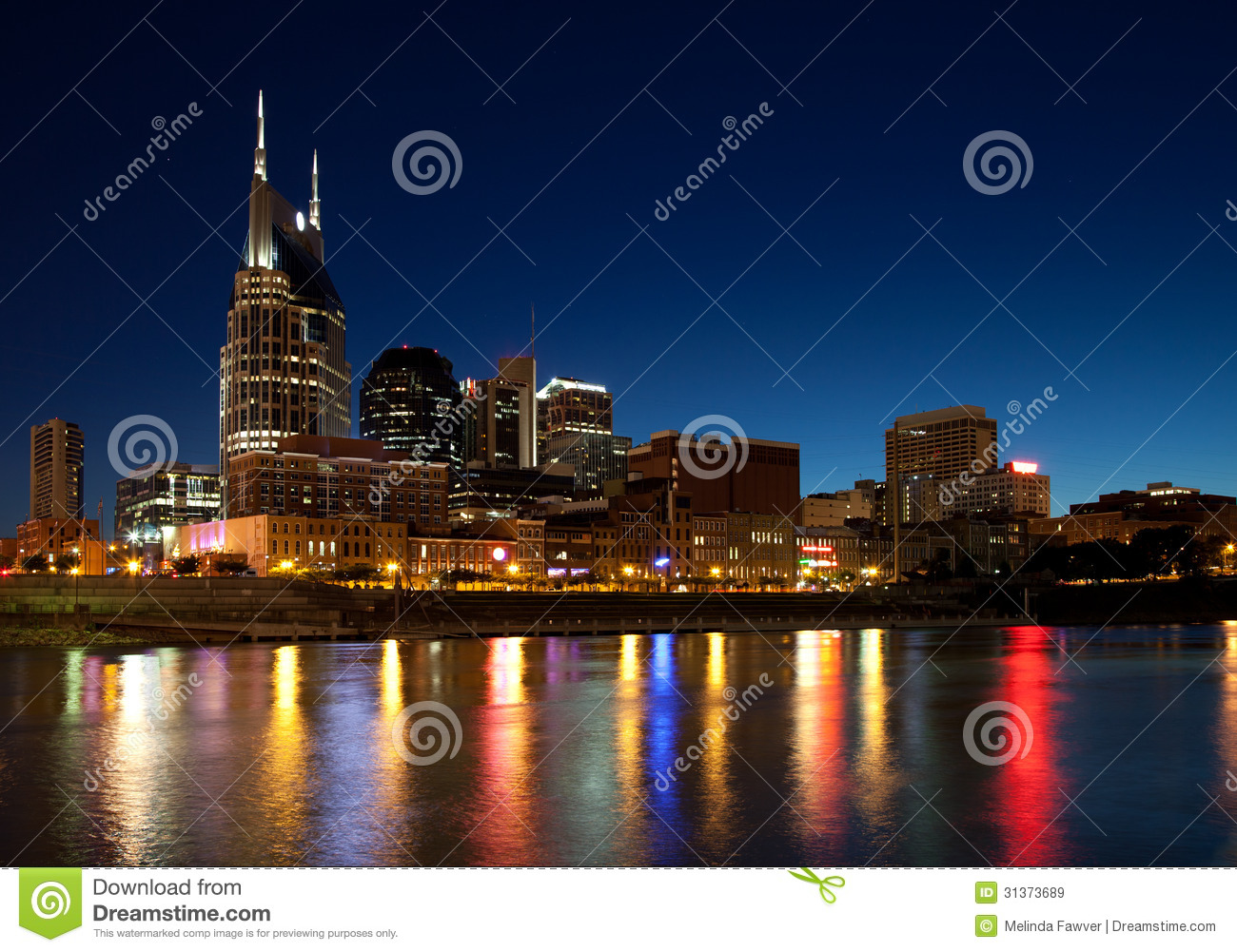 Pin Nashville Skyline Tennessee Desktop Wallpaper And