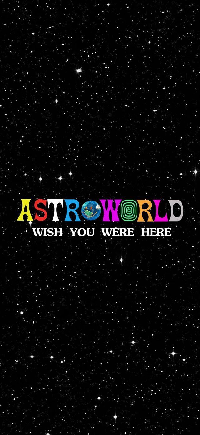 Travisscott Image Astroworld iPhone X Wallpaper